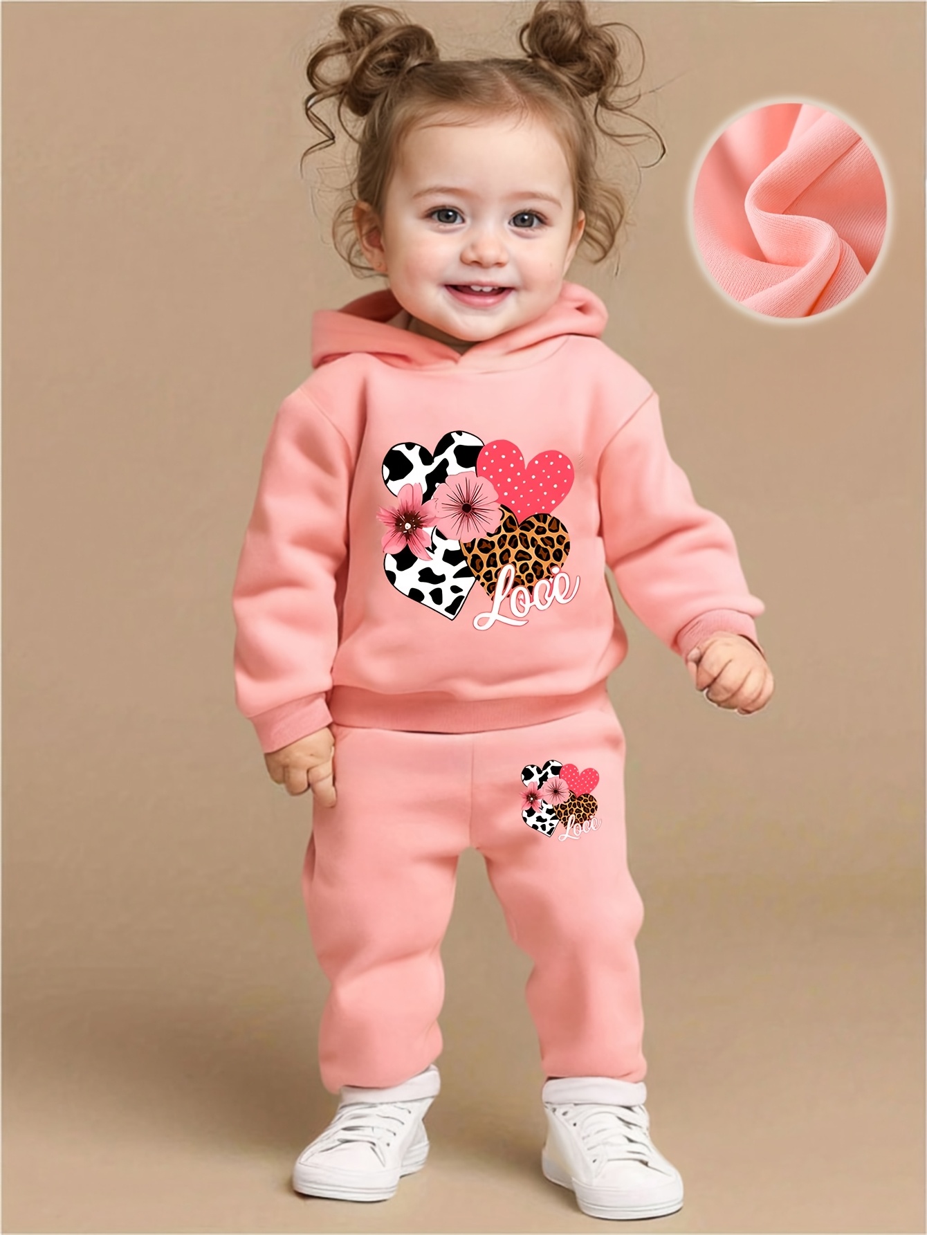 Plant Parent Hoodie - Dziewczęcy komplet: bluza z kapturem w