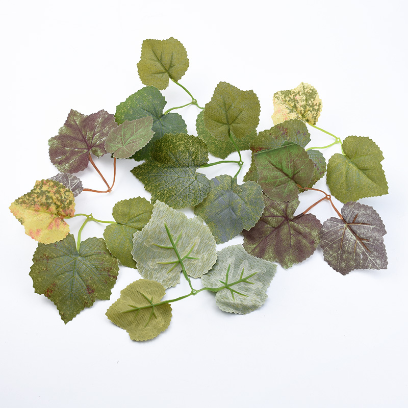 Plant Parent Gifts - 10 SZT. Jedwabne Liście Klonu DIY