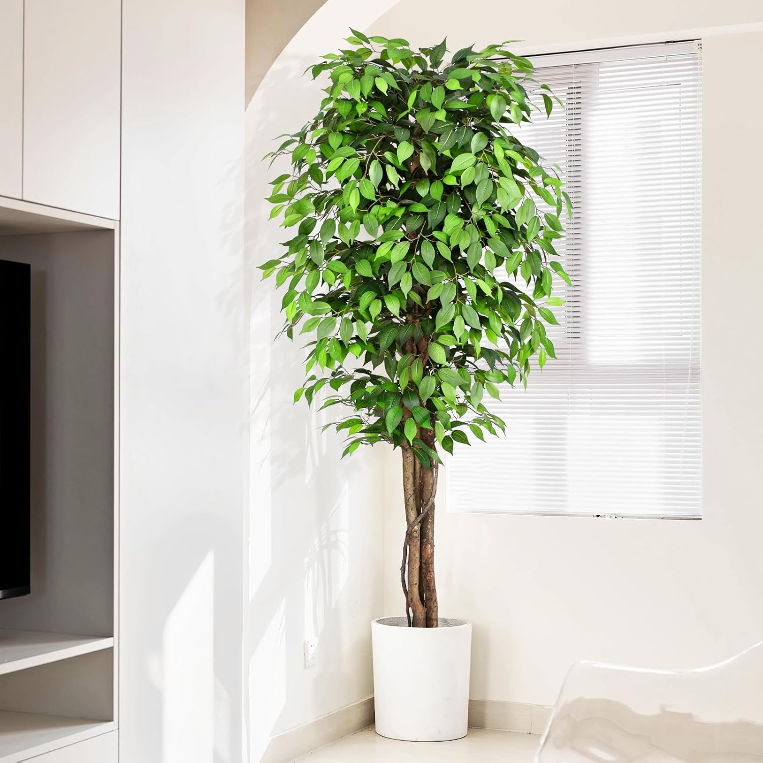 Realistyczny sztuczny drzewko  – Fiddle Leaf Fig recenzja i cena