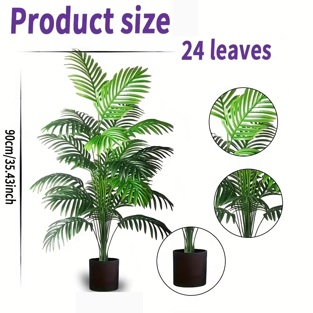 24 sztuki sztucznych roślin pa – Fiddle Leaf Fig recenzja i cena