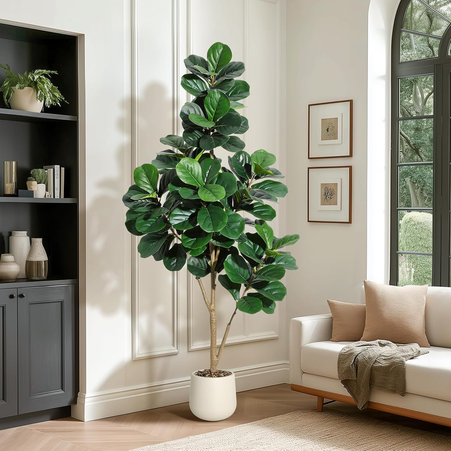 Sztuczne drzewko figowiec lier – Fiddle Leaf Fig recenzja i cena