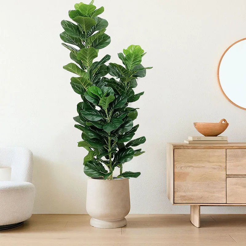 Sztuczna Ficus Lyrata, Duża Ro – Fiddle Leaf Fig recenzja i cena