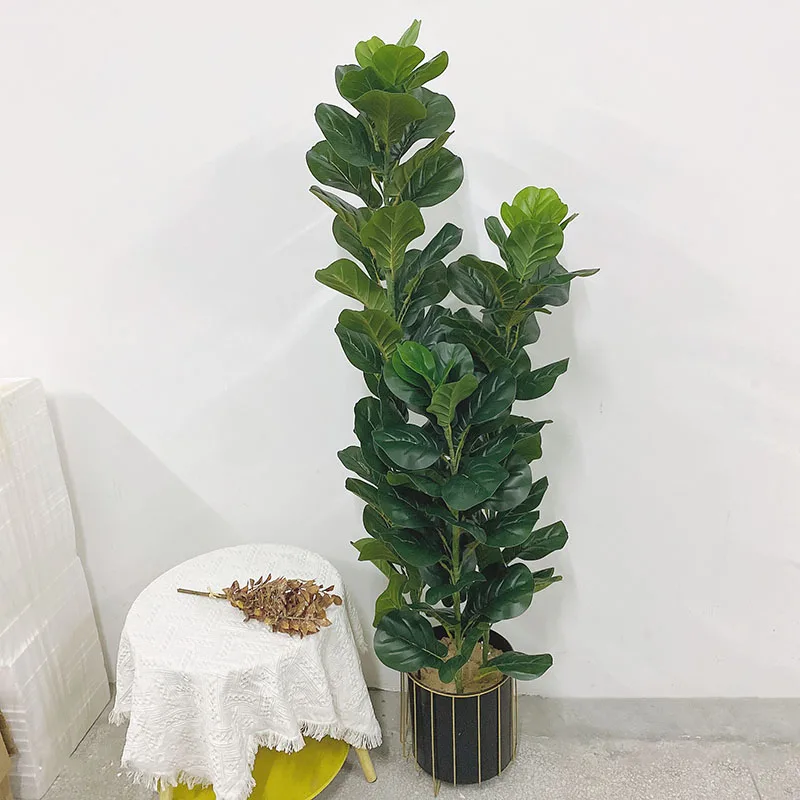 Sztuczna Ficus Lyrata, Duża Ro – Fiddle Leaf Fig recenzja i cena