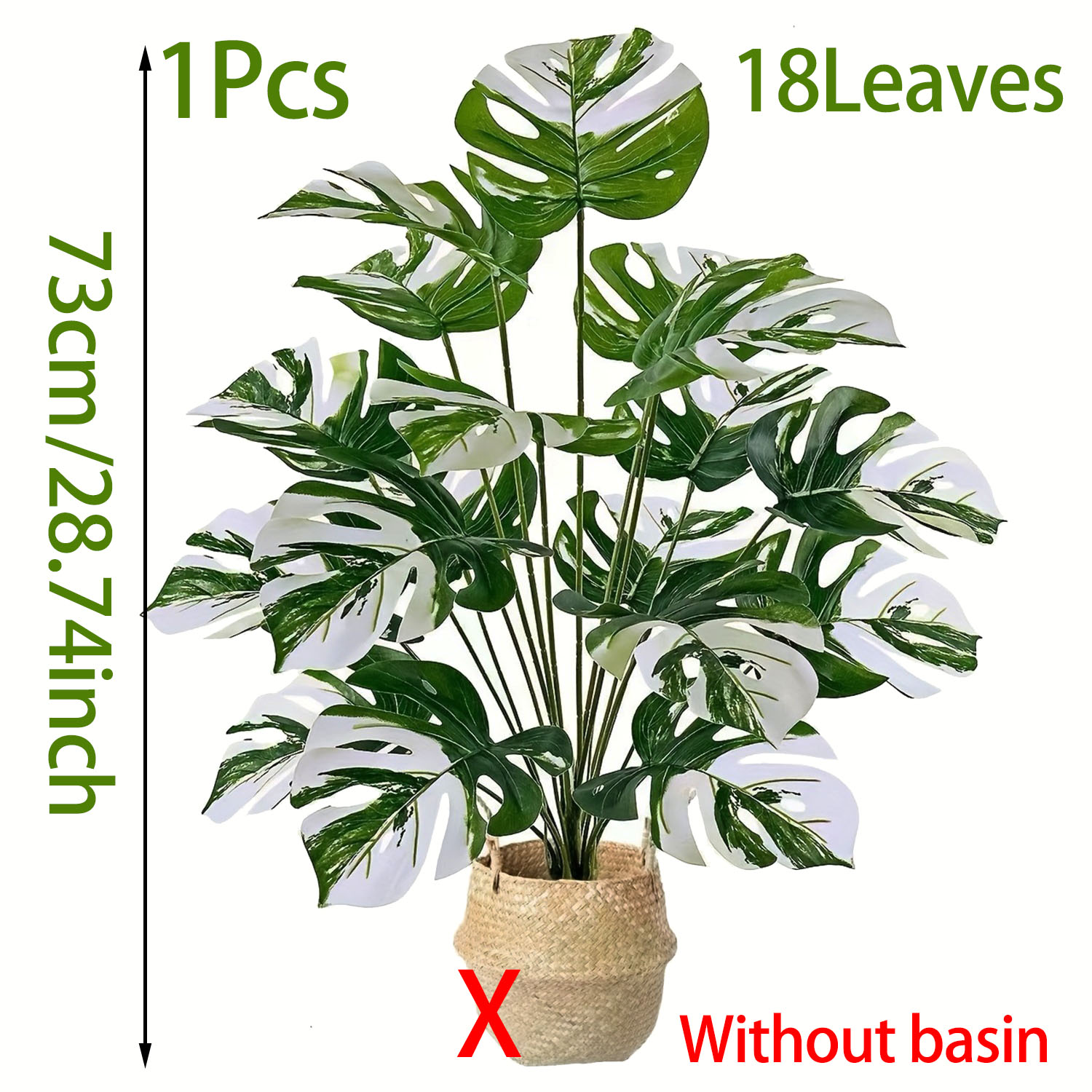 Realistyczna sztuczna roślina  – Fiddle Leaf Fig recenzja i cena