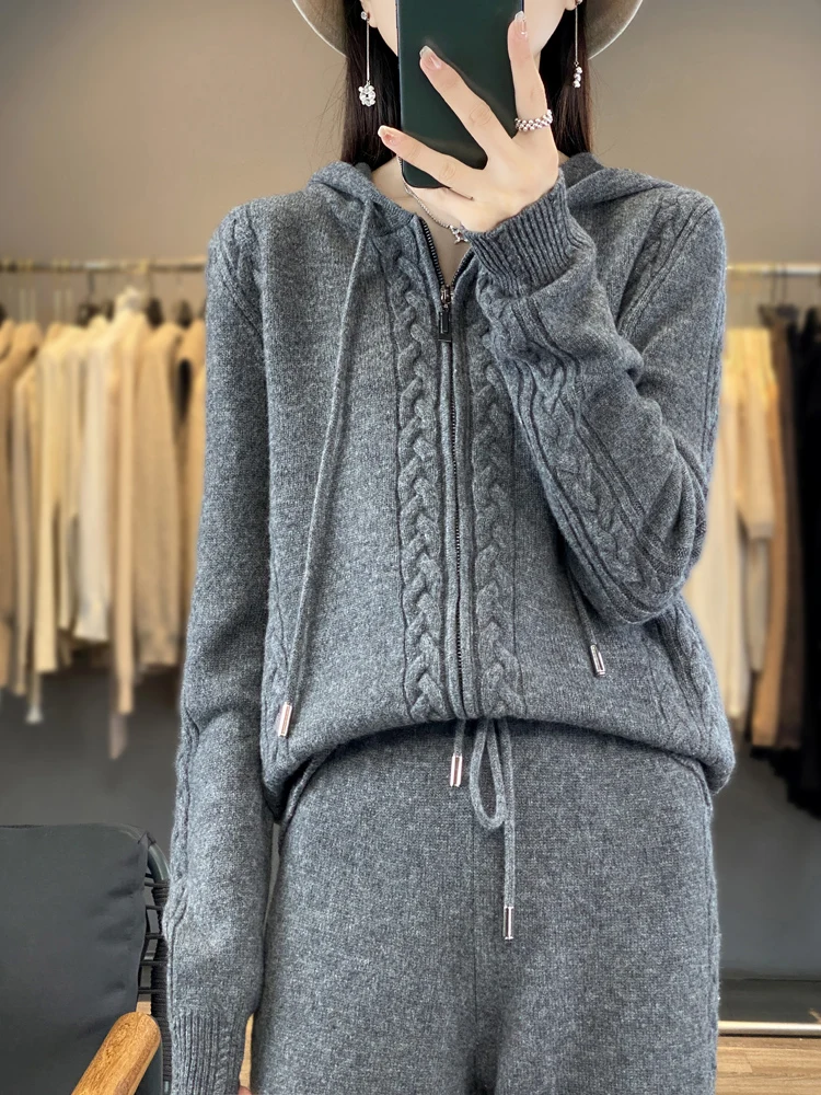 Damski komplet z czystego kasz – Plant Parent Hoodie recenzja i cena