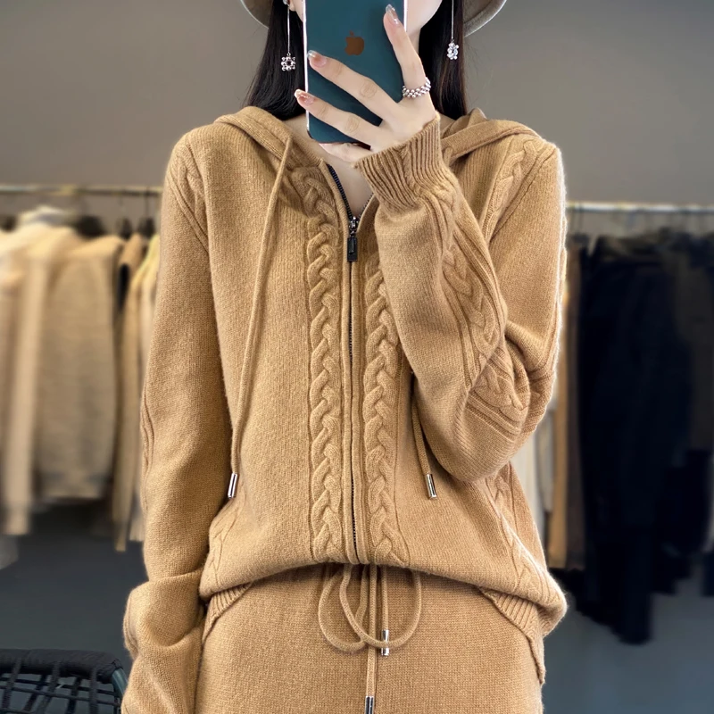 Damski komplet z czystego kasz – Plant Parent Hoodie recenzja i cena