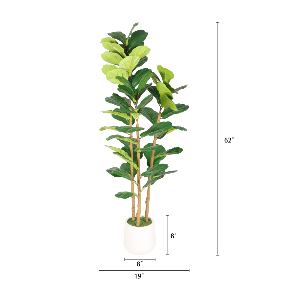 Sztuczne drzewko figowe o dług – Fiddle Leaf Fig recenzja i cena